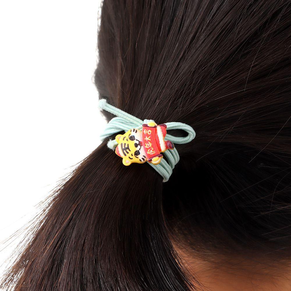 Dây Cột Tóc Cao Su Co Giãn Xinh Xắn Cho Bé Gái