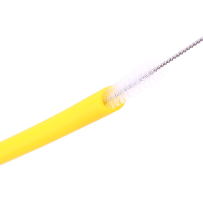 Ống Hút Silicon Thẳng Góc Thực Phẩm Tái Sử Dụng Được Kèm Cọ Vệ Sinh Mới