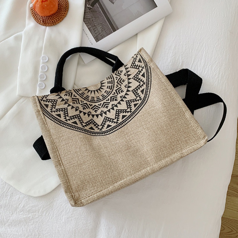 Túi Xách Canvas Cỡ Lớn Có Thể Tái Sử Dụng Thời Trang Cho Nữ