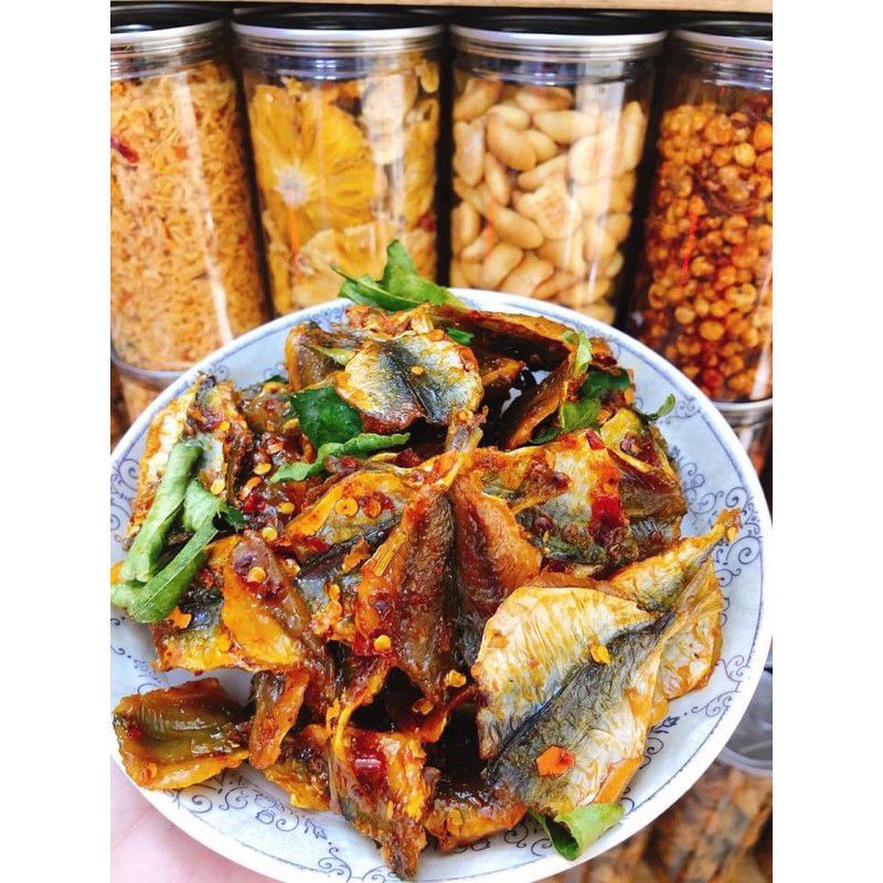 hủ pet-300gr cá chỉ vàng sốt chanh