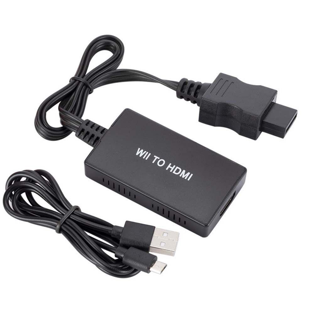 Bộ KếT NốI AUGUSTINA Wii Sang HDMI Full HD Mini Cho MàN HìNh PC HDTV WII2 Sang HDMI Wii