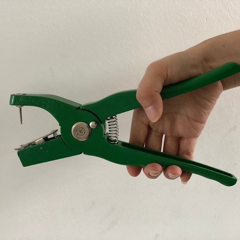 Kìm Bấm Thẻ Đeo Tai Lợn Heo Và Thẻ Đeo Tai Bằng Nhựa Thích Hợp  Cho Gia Súc Heo Bò Dê,Thẻ Số Thực Dụng