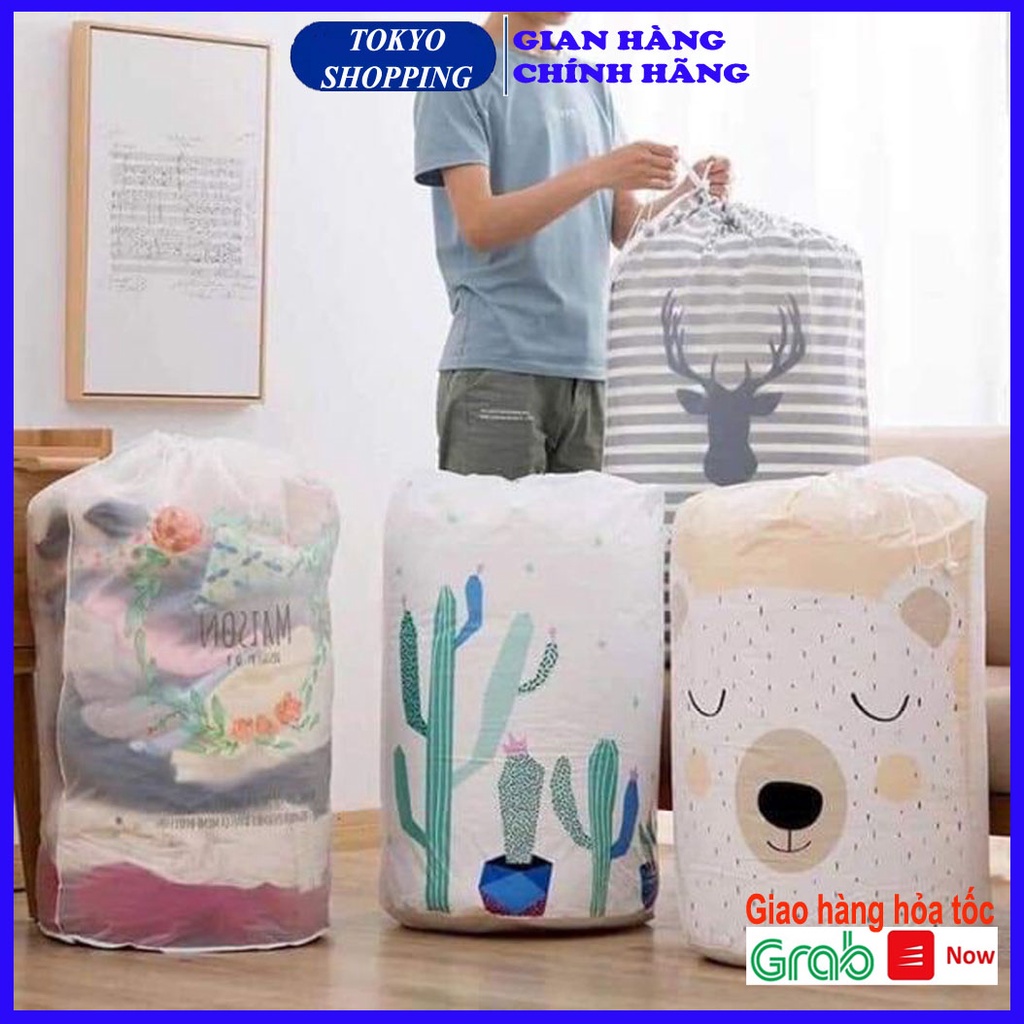 Túi đựng quần áo, chăn màn đa năng chống ẩm mốc cao cấp