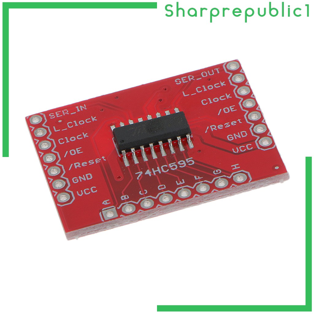 Mô Đun 74hc595 Sn74Hc595N 8-bit Dip-16 Ic Kèm Mô Đun 3x 7pin