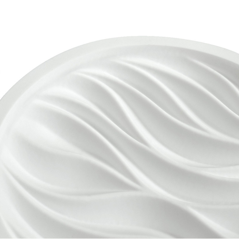 Khuôn Silicone Tạo Hình Gợn Sóng Làm Bánh Chống Dính
