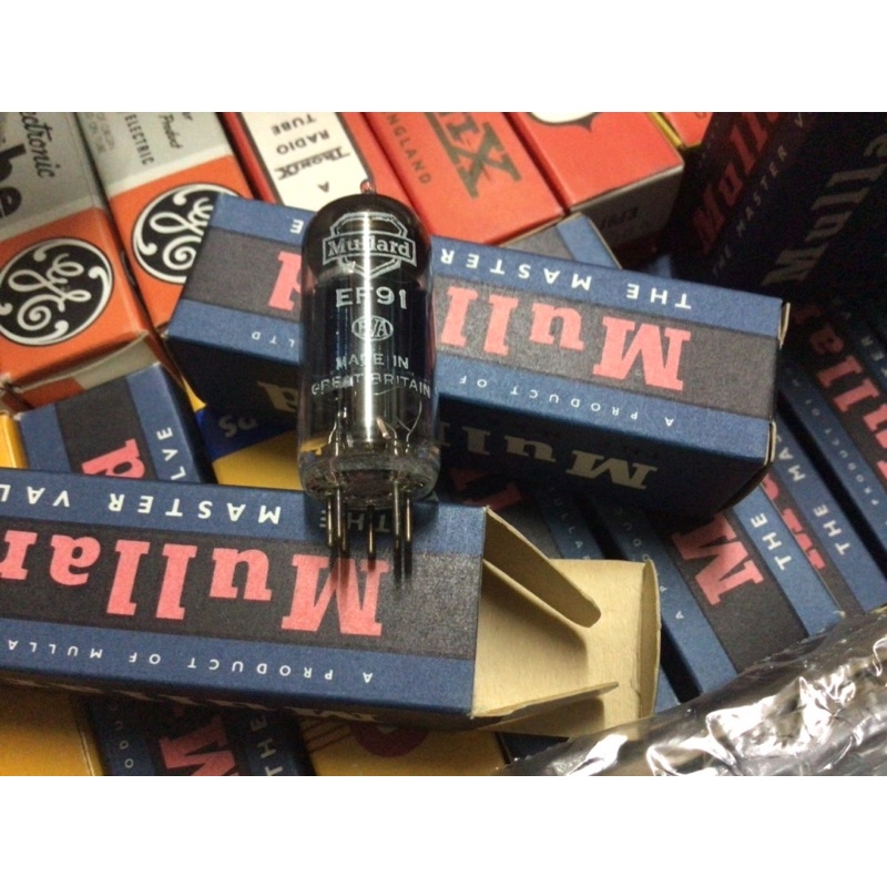 Đèn ef91 mullard mới