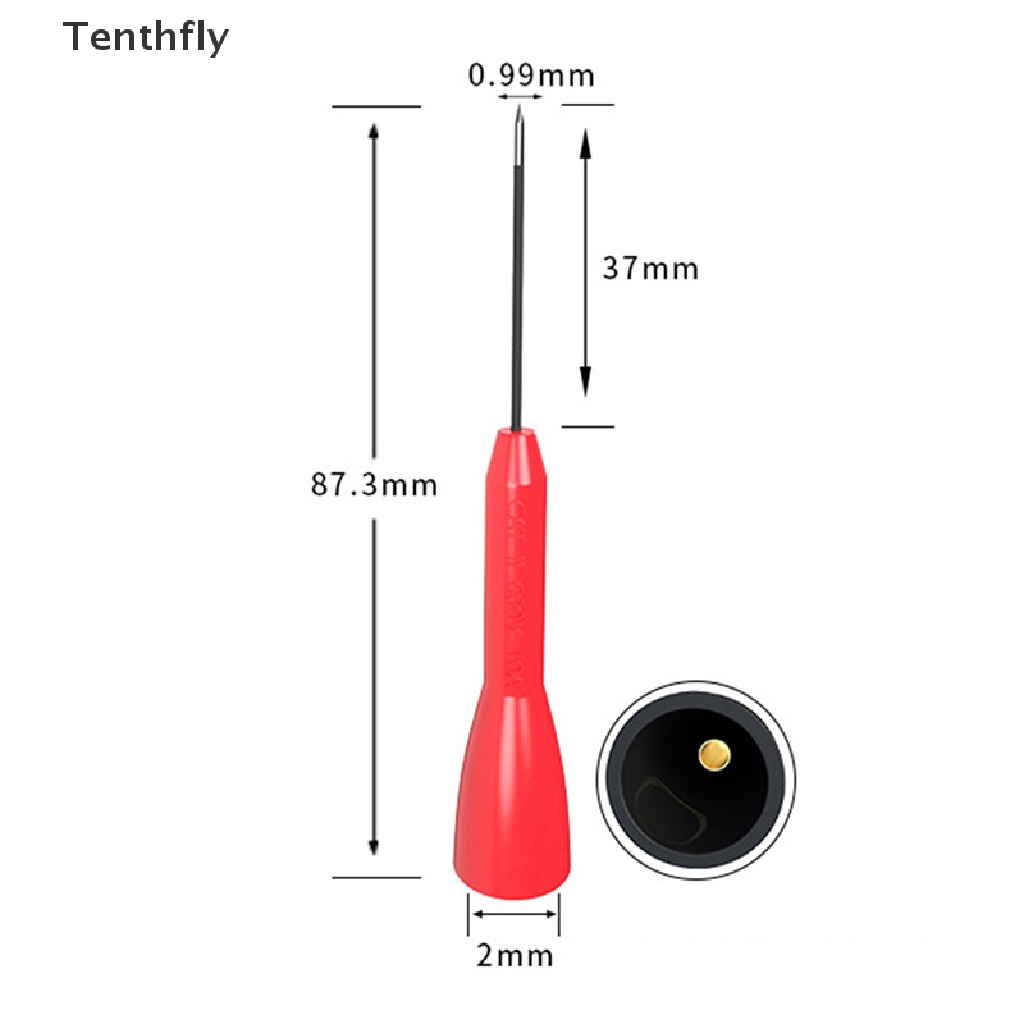 Mcehkf 1 Cặp Cung Cấp Thử Nghiệm Vỏ Đồng Hồ Vạn Năng Bút Phụ Kiện 2 Mm Sắc Kim Mới