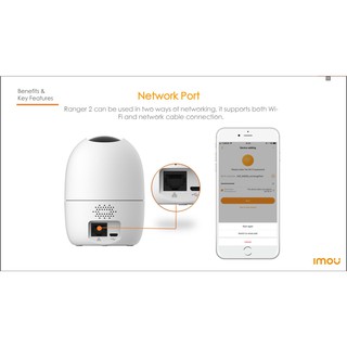 Camera IP Wifi 2.0MP Ranger 2 IPC-A22EP-IMOU