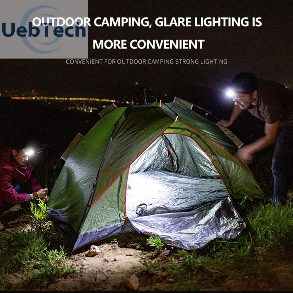 Đèn led đeo đầu chống thấm nước 3 chế độ công suất 5w thích hợp cho đi xe đạp/leo núi/câu cá/đi bộ đường dài