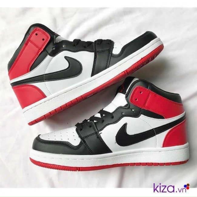 Giày Thể Thao Sneaker. jordan cổ cao đỏ đen hàng,CAO CẤP fuil box bill | BigBuy360 - bigbuy360.vn