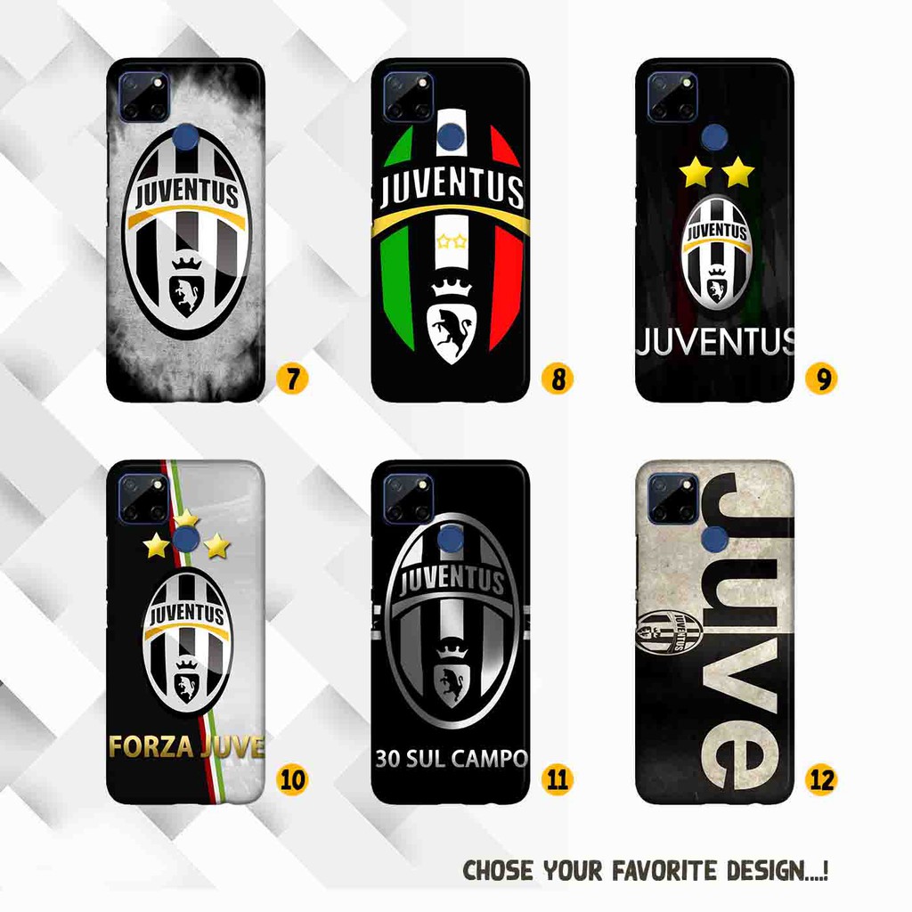 Ốp Điện Thoại Cứng In Logo Juventus Cho Realme C12