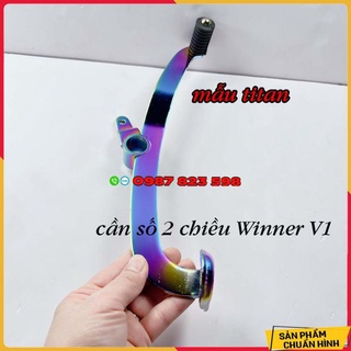 ★ Cần Số 2 Chiều Winner V1 - Cần Số Winner 150 ( inox, xi titan, đen tĩnh điện) ★