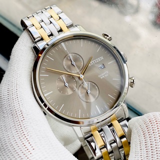 Đồng hồ nam citizen an3614-54xsg - dây demi mạ vàng sang trọng