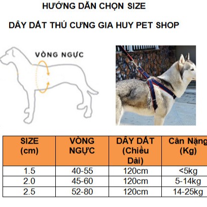 Dây Dắt Chó Mèo, Dây Dắt Chó Gia Huy Pet Shop