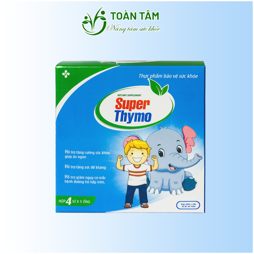 Super thymo cho bé, super thymo tăng cường hệ miễn dịch cho trẻ VIGOR Toàn Tâm