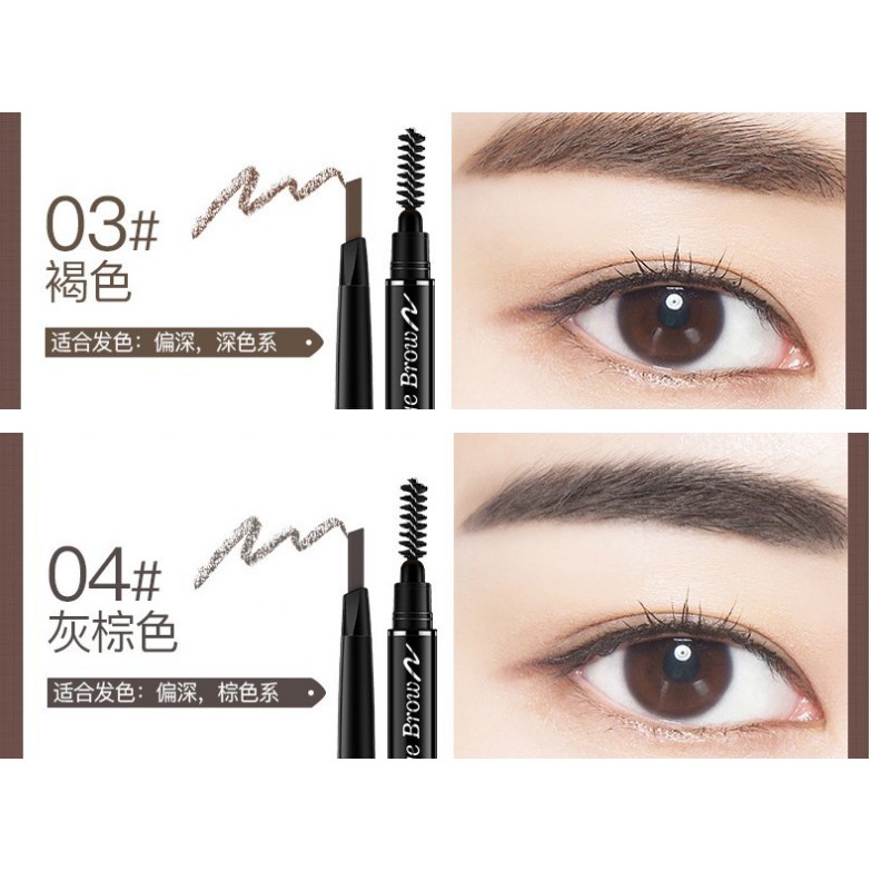 Chì mày 2 đầu Double Effect Lameila nội địa | BigBuy360 - bigbuy360.vn