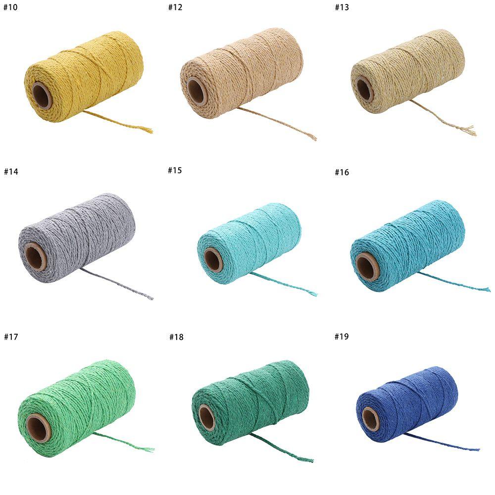 DIACHAVN Cuộn Dây Cotton 100M Dùng Làm Đồ Thủ Công