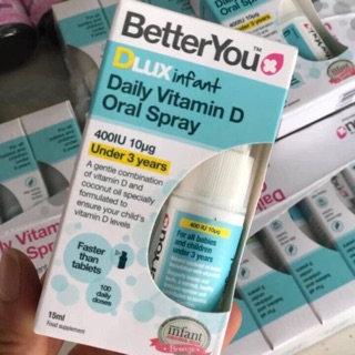 Vitamin d dlux dạng xịt