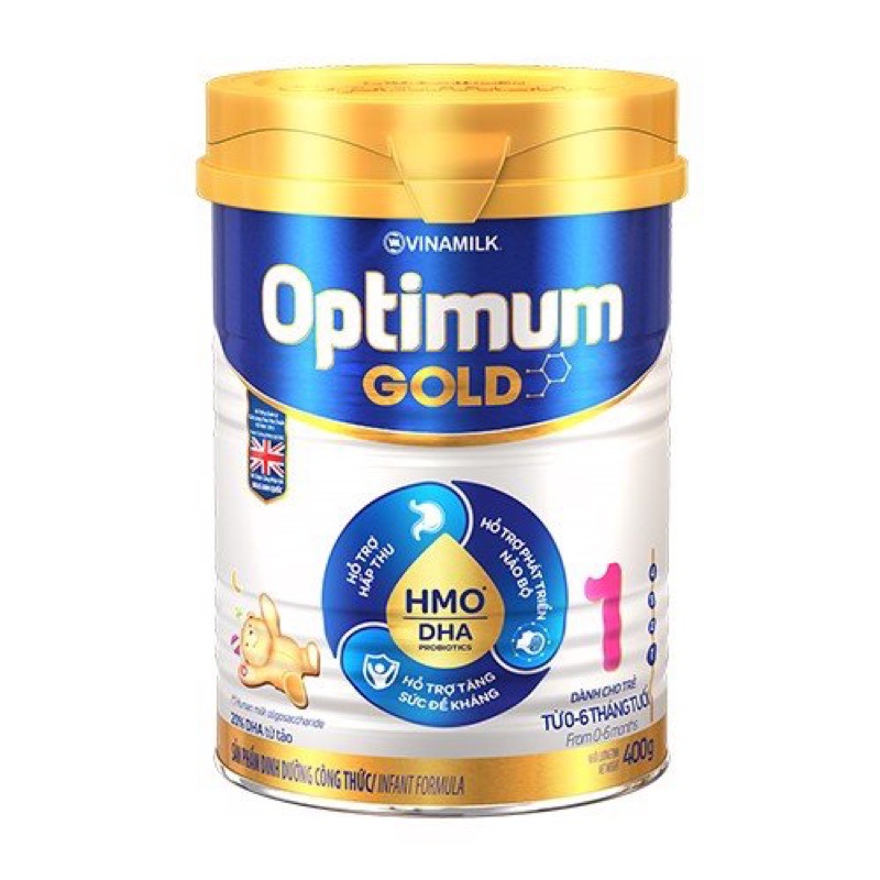 [DATE 2023] Sữa bột Optimum Gold 1 400g