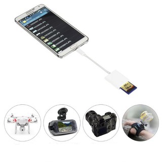 Cáp OTG đọc thẻ nhớ SD cho điện thoại Android