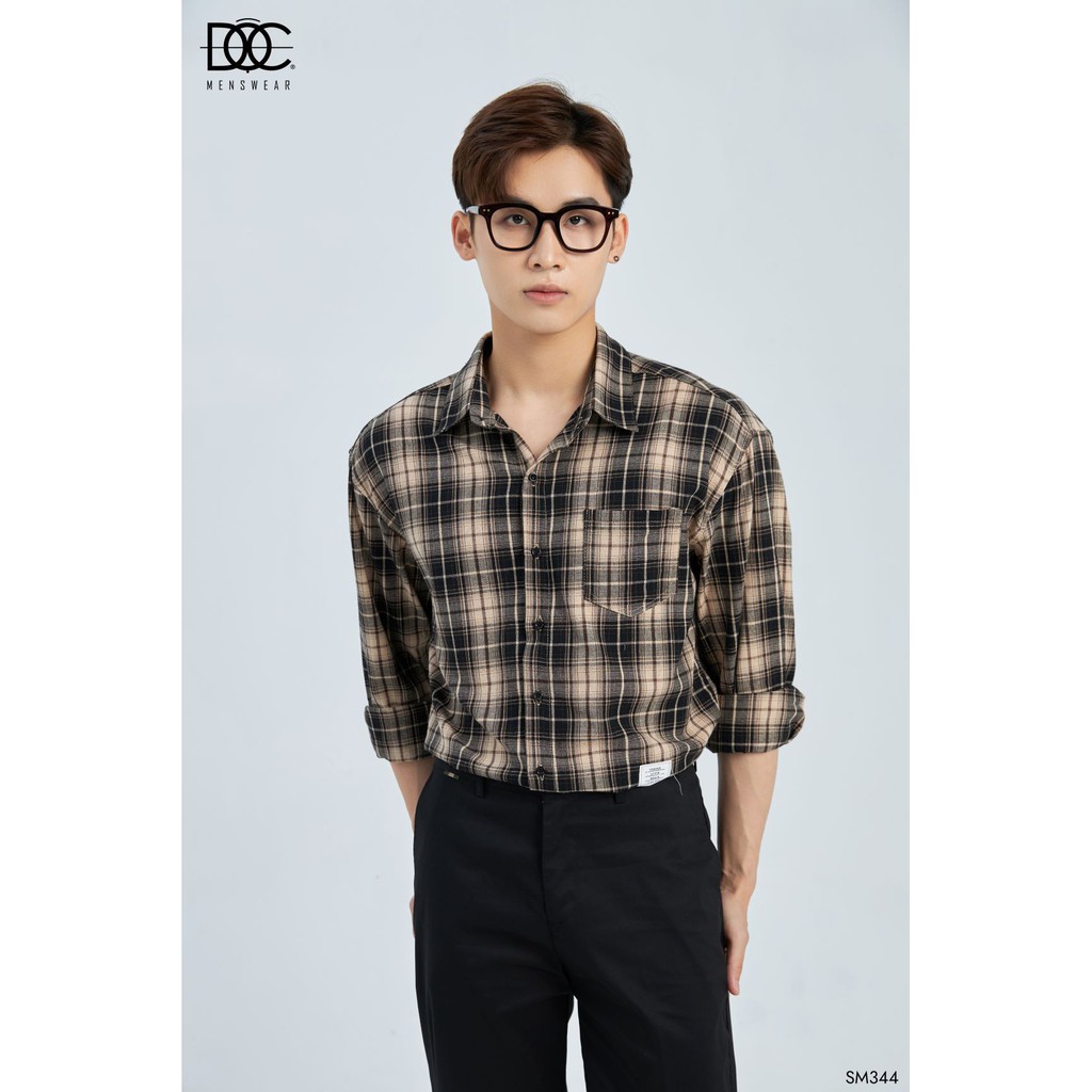 SƠ MI DẠ FLANNEL KẺ CARO - SM344