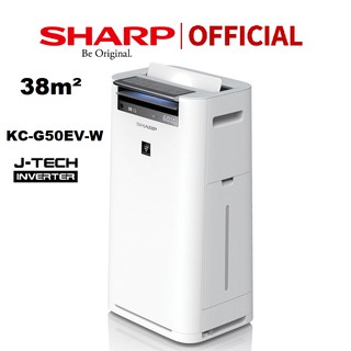 Máy lọc không khí tạo ẩm Sharp KC-G50EV-W - Bảo hành chính hãng 12 Tháng