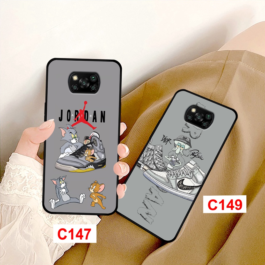 Ốp Xiaomi Poco X3 - X3 Pro in hình airjordan cute ngộ nghĩnh. ốp lưng Xiaomi Poco X3 - X3 Xro chất lượng.