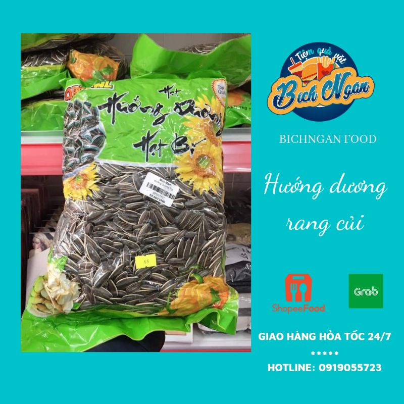 (GIÁ SỈ )Hạt hướng dương Văn Phong vị tự nhiên gói 100G | HÀNG LOẠI 1 HẠT CHẮC THƠM KHÔNG PHỤ GIA | ĐỒ ĂN VẶT BÍCH NGÂN