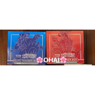 Hộp thẻ bài ELITE Trainer Box Sword & Shield BATTLE STYLES Chính hãng Pokemon