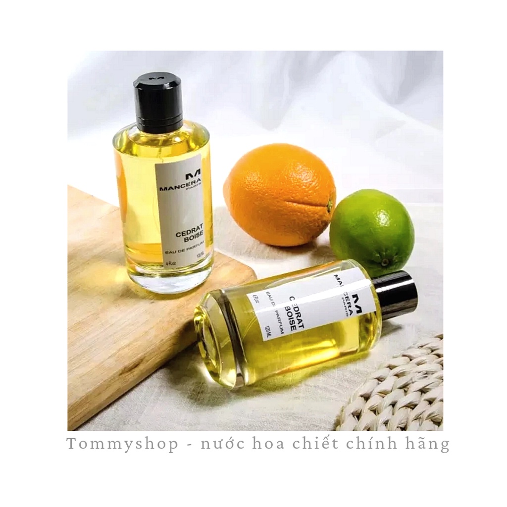 🎵 Ống thử nước hoa Mancera Cedrat Boise 💥