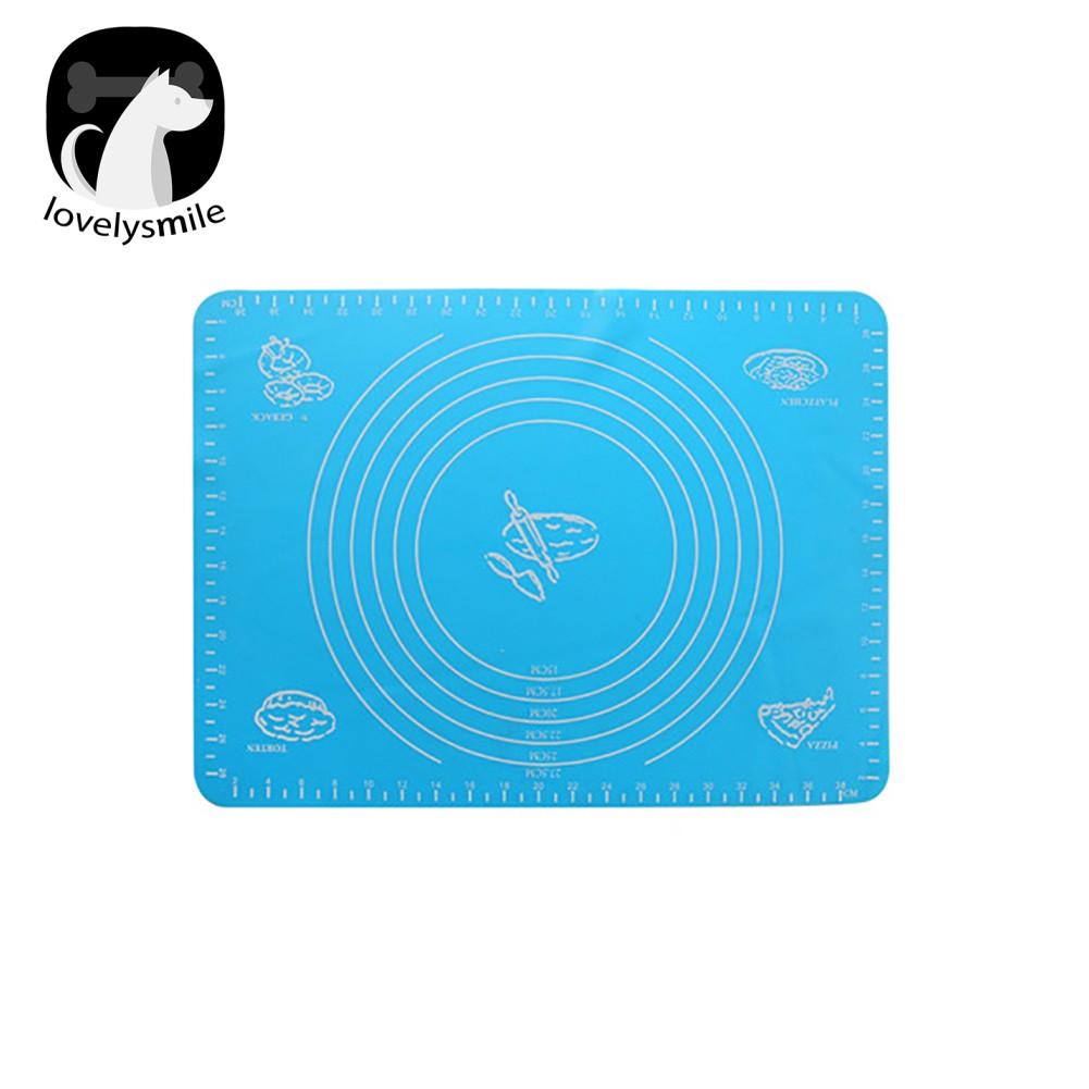 L ~✌Thảm Nhào Bột Làm Bánh Bằng Silicone Chống Dính