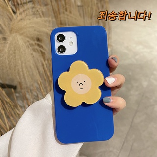 Ốp điện thoại dẻo phong cách Hàn Quốc kèm giá đỡ cho iPhone13 XS iphone12promax Apple 11 8p X