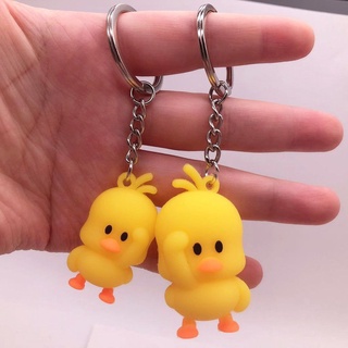 Móc khóa vịt vàng đứng 2.5cm