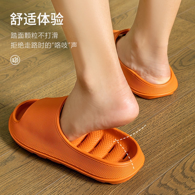 Dép Đi Trong Nhà Đế Mềm Chống Trượt Thiết Kế Đục Lỗ Thời Trang Bốn Mùa