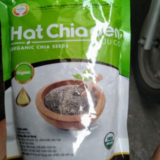 Hạt chia đen hữu cơ Organic Nam Mỹ bịch 500g