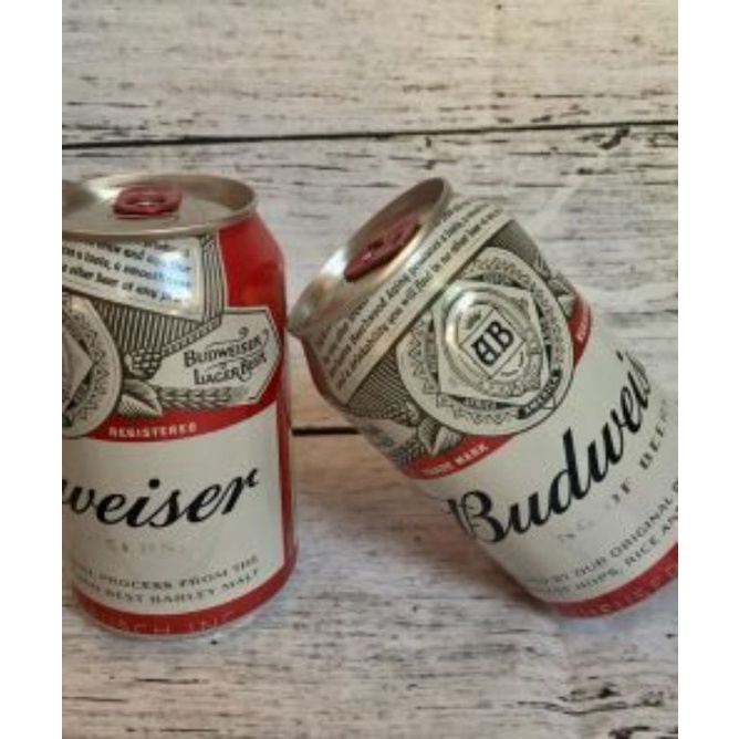 Bia Budweiser 330ML x 24 lon | Mẫu lon mới chính hãng