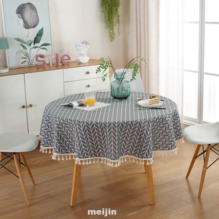 Khăn Trải Bàn Tròn Chống Bụi Có Thể Tái Sử Dụng Tiện Lợi