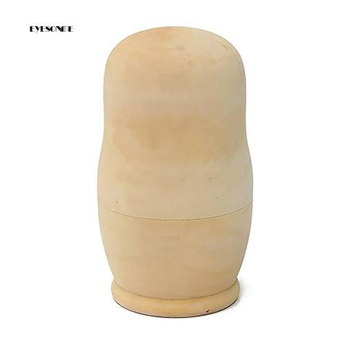 Set 5 búp bê Matryoshka bằng gỗ tự sơn