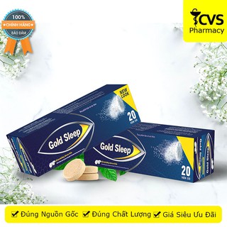 Gold Sleep - Viên Sủi Hỗ trợ mất ngủ , cải thiện chất lượng giấc ngủ - cvspharmacy
