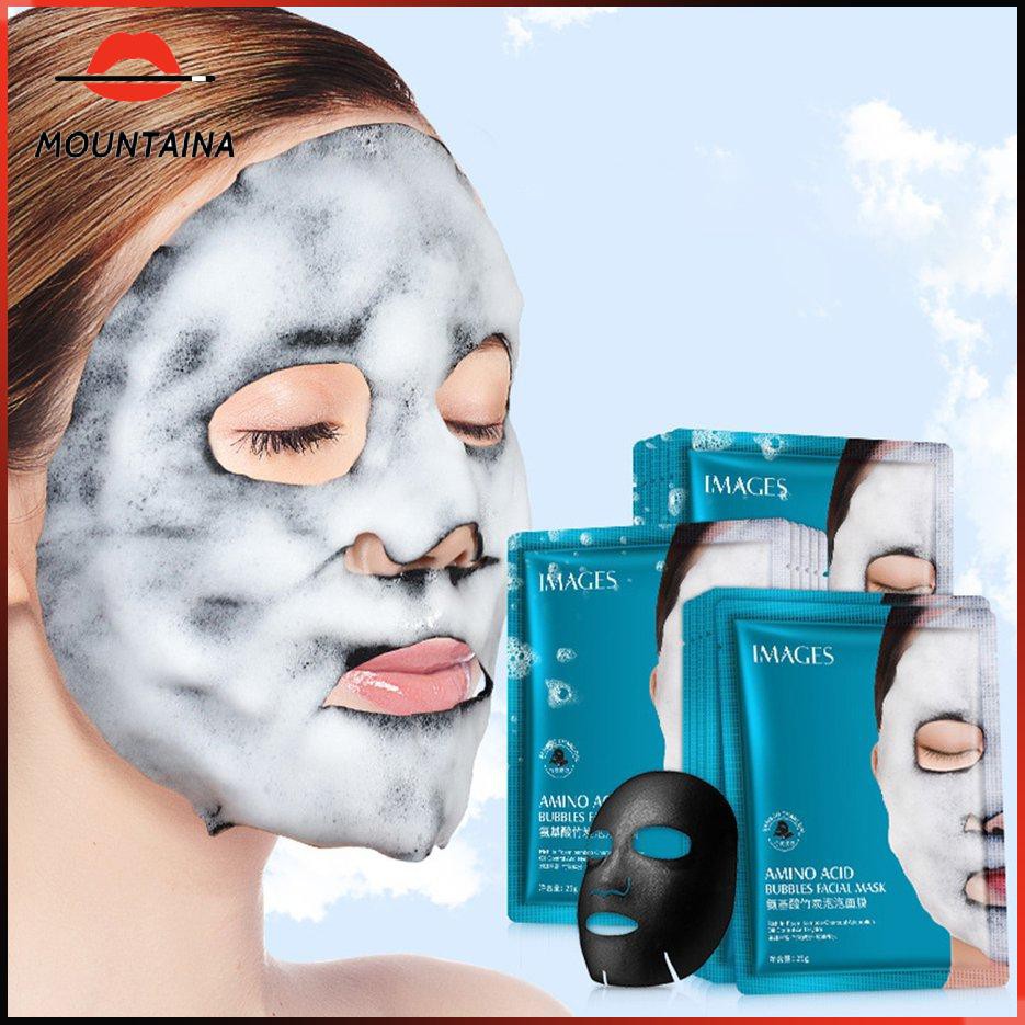 Mặt nạ sủi bọt than tre dưỡng ẩm kiềm dầu thương hiệu IMAGES | BigBuy360 - bigbuy360.vn