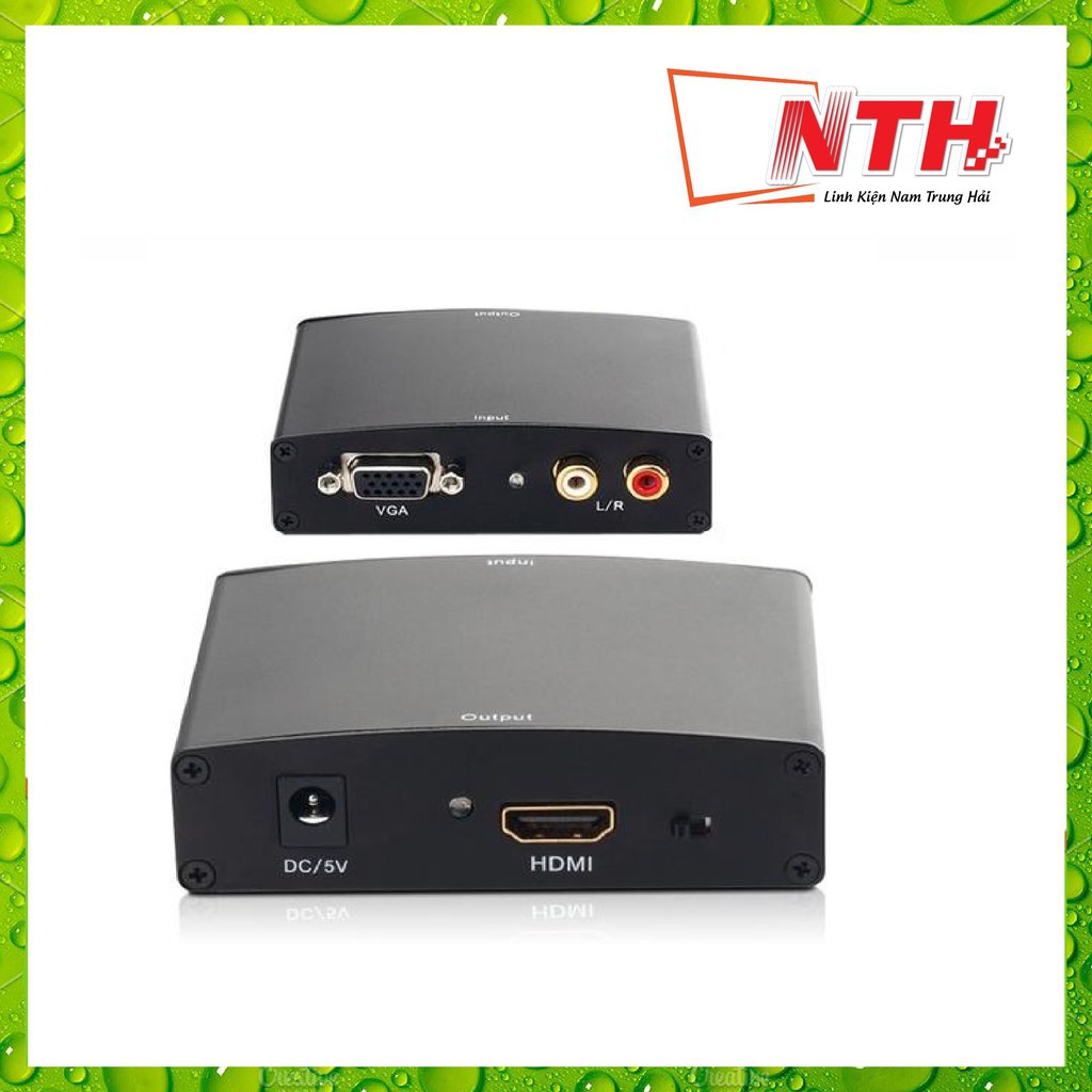 Box chuyển VGA ra HDMI ZQH-003