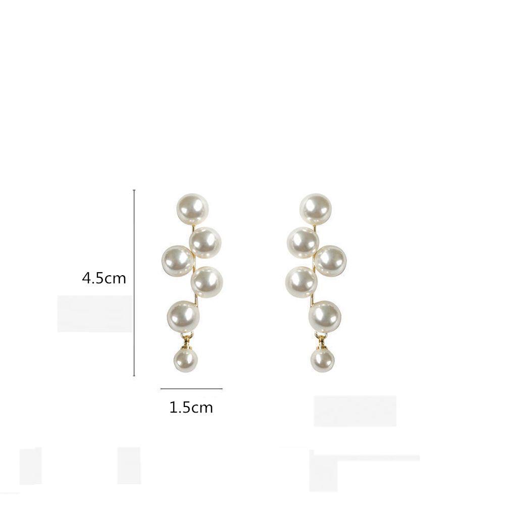 1 Đôi Bông Tai Hình Tua Rua Đơn Giản Thời Trang Dành Cho Nữ