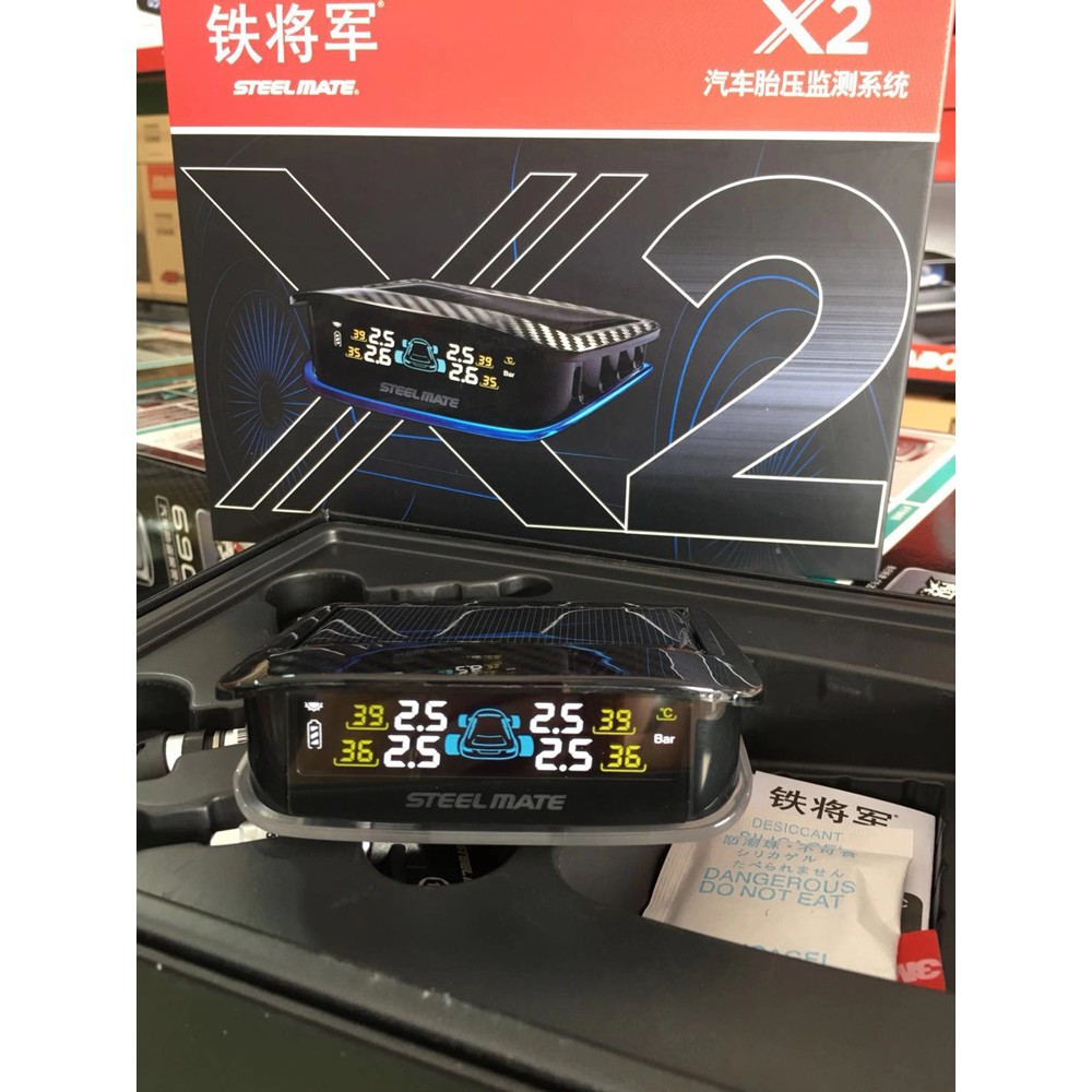 Cảm biến áp suất lốp ô tô STEELMATE X2