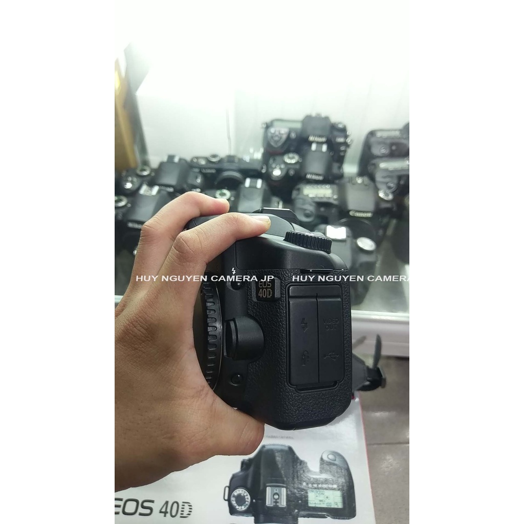 Máy ảnh Canon 40D + kit 18 55 usm ii  99% rất đẹp  DSLR ống kính rời | BigBuy360 - bigbuy360.vn