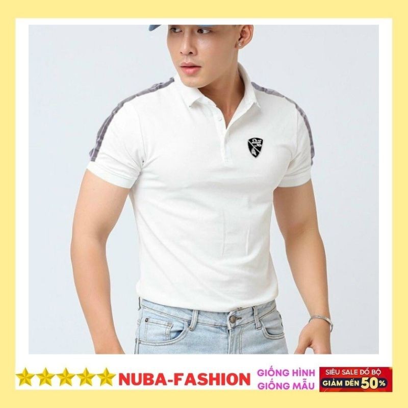 Áo thun nam nữ cổ bẻ cao cấp, ao phông chất vải cotton thấm hút mồ hôi  TAKA 25