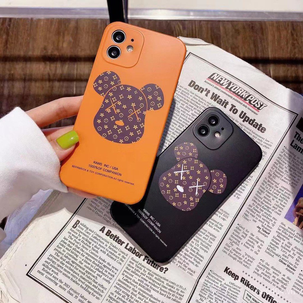 Ốp Điện Thoại Hình Gấu Bạo Lực Bảo Vệ Chống Trầy Xước Cho iPhone11 Xs Max