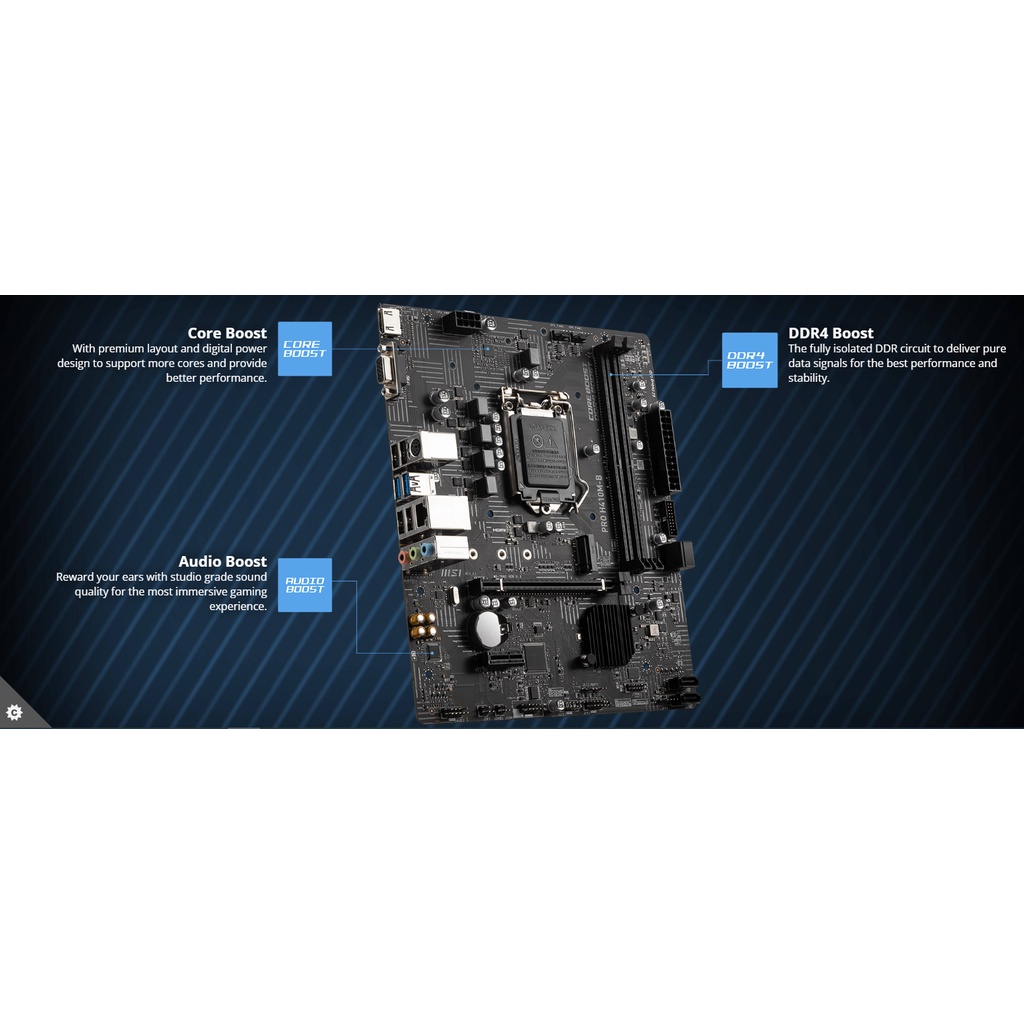 MAINBOARD MSI PRO H410M-B