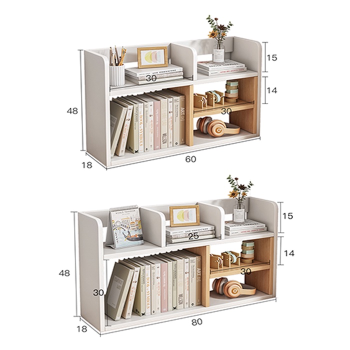 Kệ Sách Để Bàn Bàn Làm Viêc GAPI Thiết Kế Hiện Đại - GP157