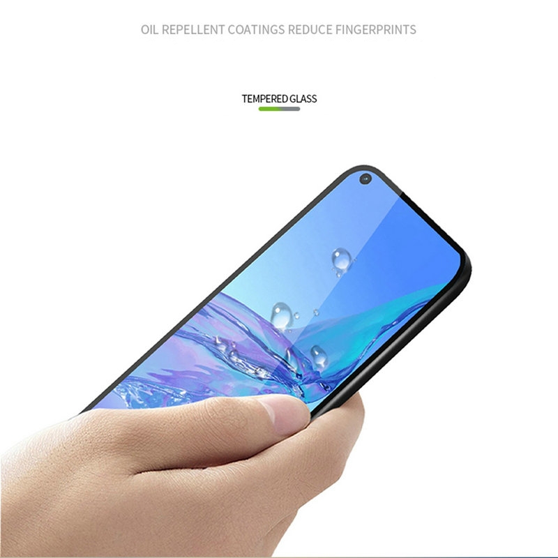 Set 2 Kính Cường Lực Bảo Vệ Màn Hình Điện Thoại Oppo Find X2 Lite Reno 6.4 Ace F5 F7 Realme Naza 10a 20a 20 Pro C11 C12 C15 C17 C20 V15