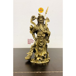 Quan Công đứng đồng vàng - Tượng Đồng Phong Thủy
